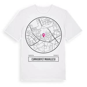 Cumhuriyet Mahallesi t-shirt – ekologisk bomull t-shirt från Pinshirt