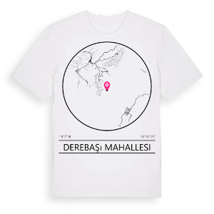 Derebaşı Mahallesi t-shirt – ekologisk bomull t-shirt från Pinshirt
