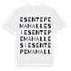 Esentepe Mahallesi ordlek t-shirt