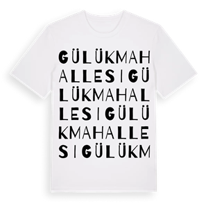 Gülük Mahallesi ordlek t-shirt – ekologisk bomull t-shirt från Pinshirt