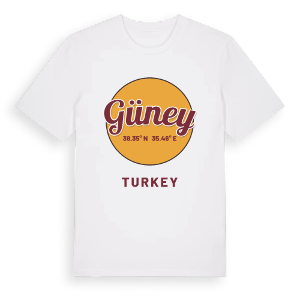 Güney cirkel t-shirt – ekologisk bomull t-shirt från Pinshirt