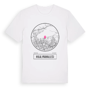 Hilal Mahallesi t-shirt – ekologisk bomull t-shirt från Pinshirt