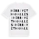 Hürriyet Mahallesi ordlek t-shirt