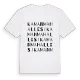 Kaman Mahallesi ordlek t-shirt