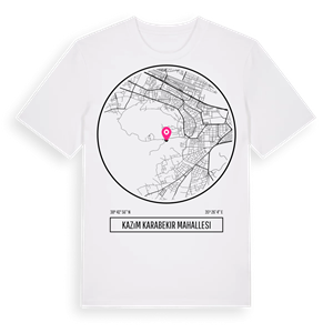 Kazım Karabekir Mahallesi t-shirt – ekologisk bomull t-shirt från Pinshirt