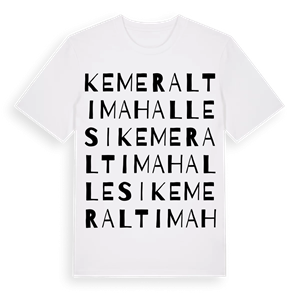 Kemeraltı Mahallesi ordlek t-shirt – ekologisk bomull t-shirt från Pinshirt