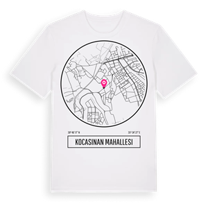 Kocasinan Mahallesi t-shirt – ekologisk bomull t-shirt från Pinshirt