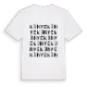Künye ordlek t-shirt