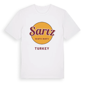 Sarız cirkel t-shirt – ekologisk bomull t-shirt från Pinshirt