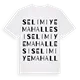 Selimiye Mahallesi ordlek t-shirt