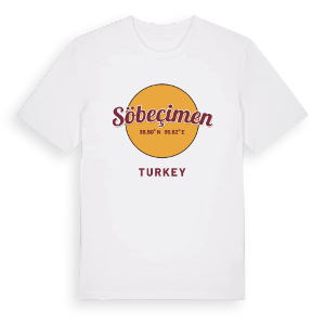 Söbeçimen cirkel t-shirt – ekologisk bomull t-shirt från Pinshirt