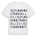 Sofumahmut Mahallesi ordlek t-shirt
