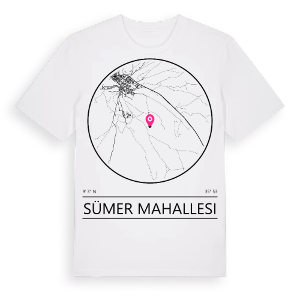 Sümer Mahallesi t-shirt – ekologisk bomull t-shirt från Pinshirt