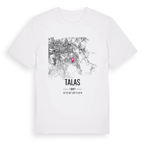 Talas karta t-shirt – ekologisk bomull t-shirt från Pinshirt