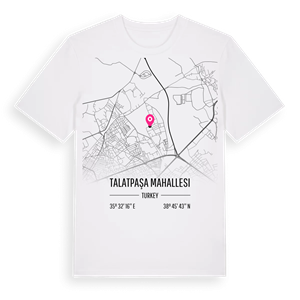 Talatpaşa Mahallesi karta t-shirt – ekologisk bomull t-shirt från Pinshirt