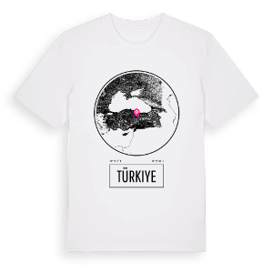 Türkiye t-shirt – ekologisk bomull t-shirt från Pinshirt