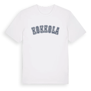 Kokkola college t-shirt – ekologisk bomull t-shirt från Pinshirt