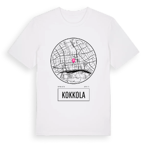 Kokkola t-shirt – ekologisk bomull t-shirt från Pinshirt