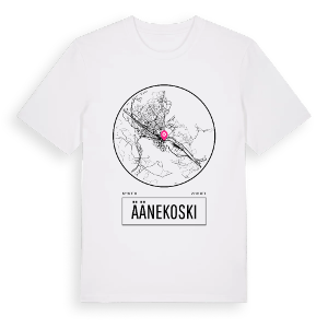 Äänekoski t-shirt – ekologisk bomull t-shirt från Pinshirt