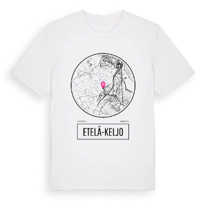 Etelä-Keljo t-shirt – ekologisk bomull t-shirt från Pinshirt
