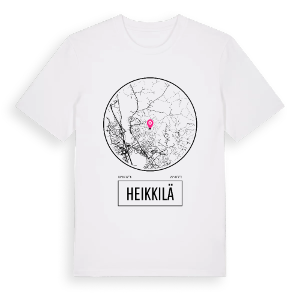 Heikkilä t-shirt – ekologisk bomull t-shirt från Pinshirt