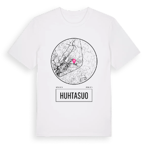 Huhtasuo t-shirt – ekologisk bomull t-shirt från Pinshirt