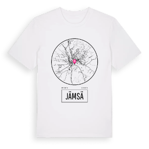 Jämsä t-shirt – ekologisk bomull t-shirt från Pinshirt