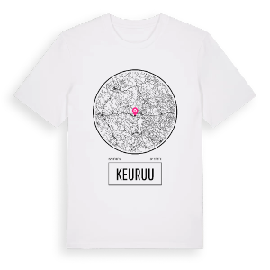 Keuruu t-shirt – ekologisk bomull t-shirt från Pinshirt