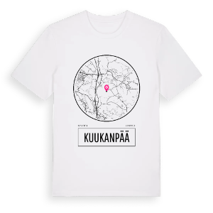 Kuukanpää t-shirt – ekologisk bomull t-shirt från Pinshirt