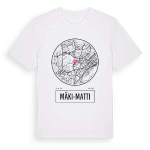 Mäki-Matti t-shirt – ekologisk bomull t-shirt från Pinshirt