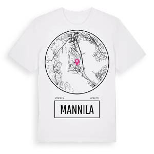 Mannila t-shirt – ekologisk bomull t-shirt från Pinshirt
