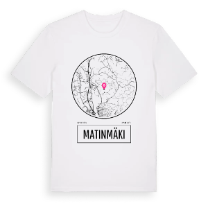 Matinmäki t-shirt – ekologisk bomull t-shirt från Pinshirt