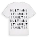 Multia ordlek t-shirt