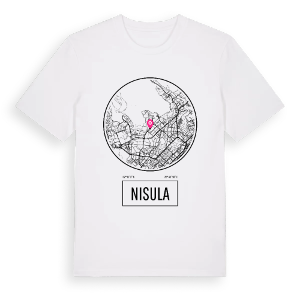 Nisula t-shirt – ekologisk bomull t-shirt från Pinshirt