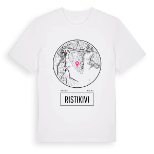 Ristikivi t-shirt – ekologisk bomull t-shirt från Pinshirt