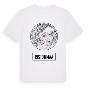 Ristonmaa t-shirt – ekologisk bomull t-shirt från Pinshirt