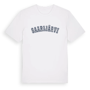 Saarijärvi college t-shirt – ekologisk bomull t-shirt från Pinshirt