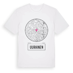 Uurainen t-shirt – ekologisk bomull t-shirt från Pinshirt