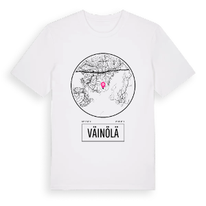 Väinölä t-shirt – ekologisk bomull t-shirt från Pinshirt