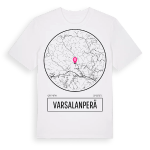 Varsalanperä t-shirt – ekologisk bomull t-shirt från Pinshirt