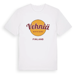 Vehniä cirkel t-shirt – ekologisk bomull t-shirt från Pinshirt
