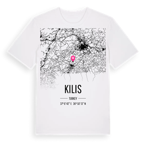 Kilis karta t-shirt – ekologisk bomull t-shirt från Pinshirt