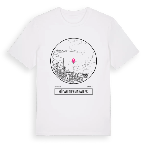 Mücahitler Mahallesi t-shirt – ekologisk bomull t-shirt från Pinshirt