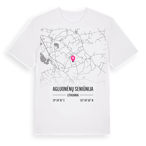 Agluonėnų seniūnija karta t-shirt – ekologisk bomull t-shirt från Pinshirt