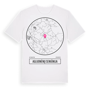 Agluonėnų seniūnija t-shirt – ekologisk bomull t-shirt från Pinshirt