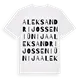 Aleksandrijos seniūnija ordlek t-shirt