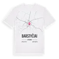 Barstyčiai karta t-shirt