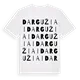 Dargužiai ordlek t-shirt
