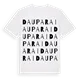 Dauparai ordlek t-shirt