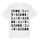 Endriejavas ordlek t-shirt